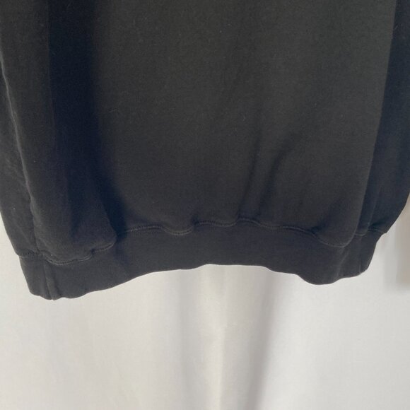 Fender Unisex Spaghetti Logo Black Hoodie White Logo Size Large EUC - Picture 7 of 10